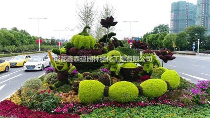 成都仿真造型与园林绿化工程 融合艺术与自然的城市美学